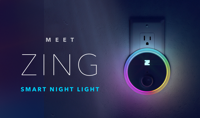 Introducing Zing: the best, smartest night light ever made.