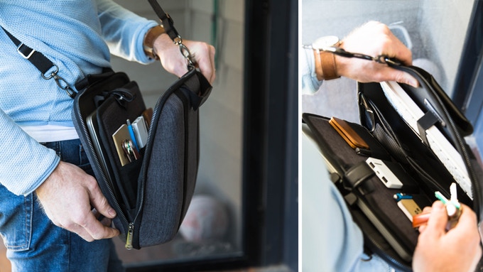 Easy visibility and access to all your gear, including your laptop for seamless airport security transitions