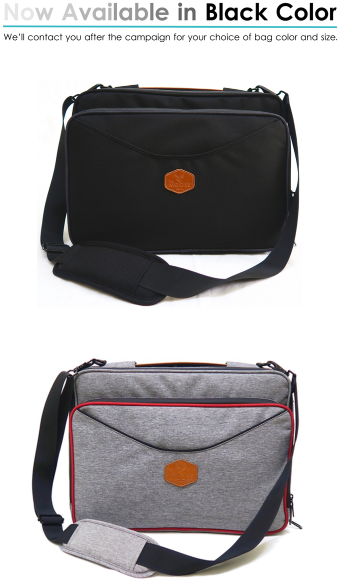 The Moose Designs Workstation Laptop Bag Indiegogo