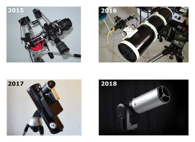 Evolution of the eVscope