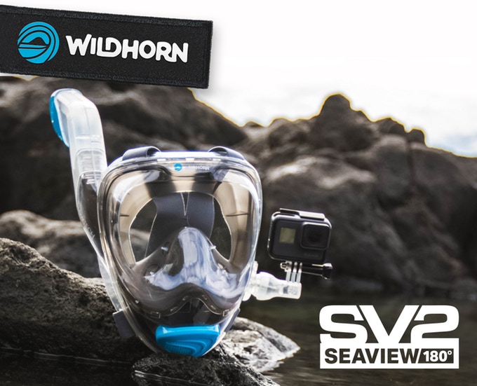 mode Sædvanlig Elendighed Seaview 180 SV2 Full Face Snorkel Mask | Indiegogo