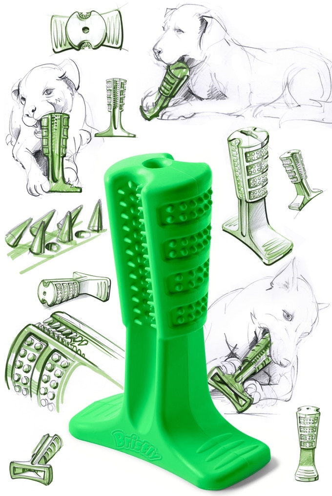 Bristly World's Most Effective Dog Toothbrush Indiegogo