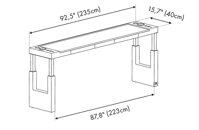 L size Bedchill dimensions