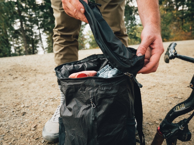 The Alta 21- Packable Backpack and 3L Hip Pack | Indiegogo