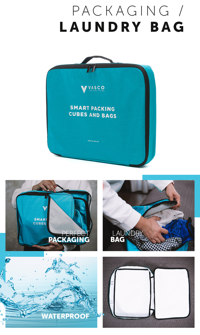 vasco compression packing cubes