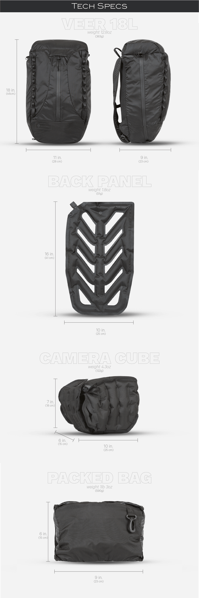 VEER 18 : Packable Bag And Inflatable Camera Cube | Indiegogo