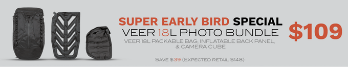 VEER 18 : Packable Bag And Inflatable Camera Cube | Indiegogo