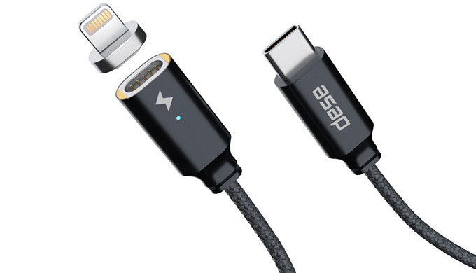 USB-C to USB-C 100W Cable with Amp Reader – Chargeasap