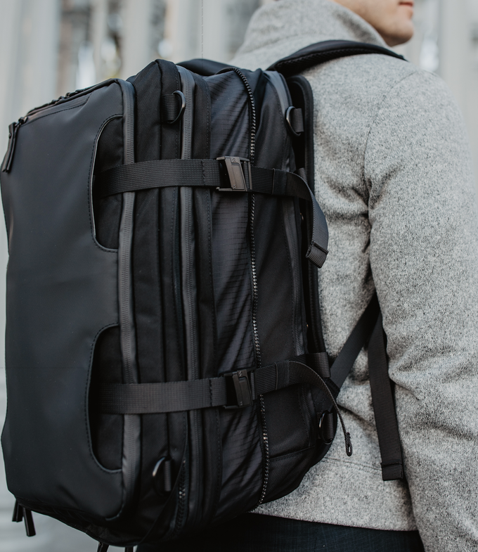 Taskin ONE : 9-in-1 Backpack For Every Situation | Indiegogo