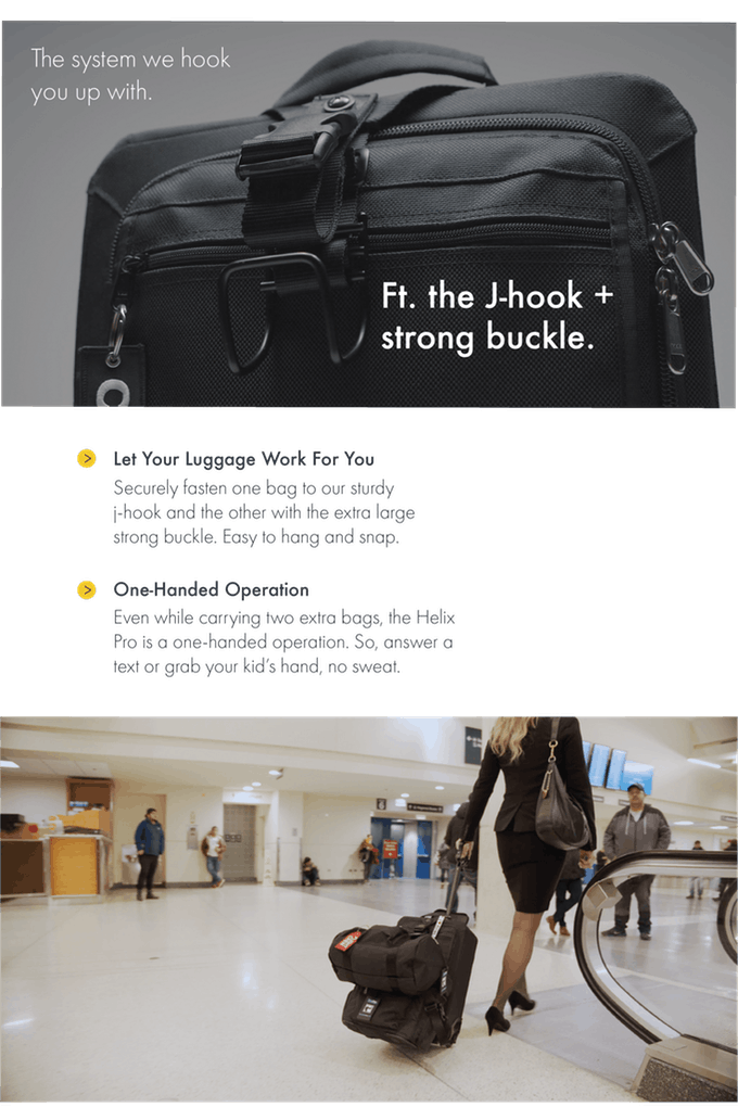 Strongbags Helix Pro Flight Crew Luggage Indiegogo