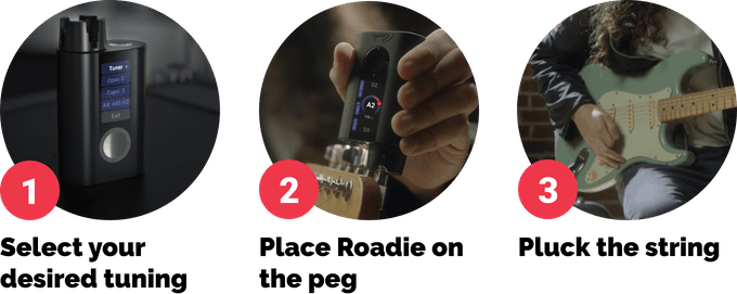 Roadie 3 Automatic Instrument Tuner