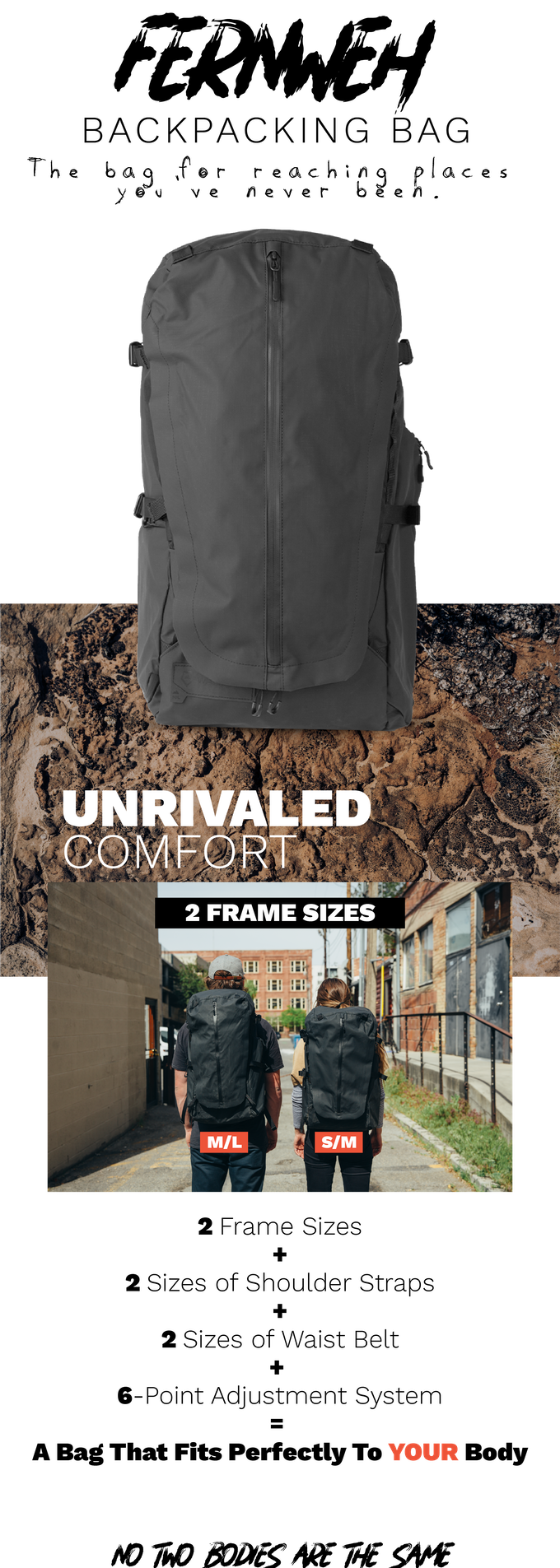 no boundaries frame backpack